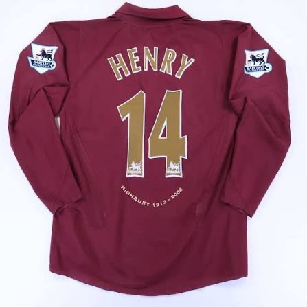 Arsenal Retro 2005/06, Henry 14